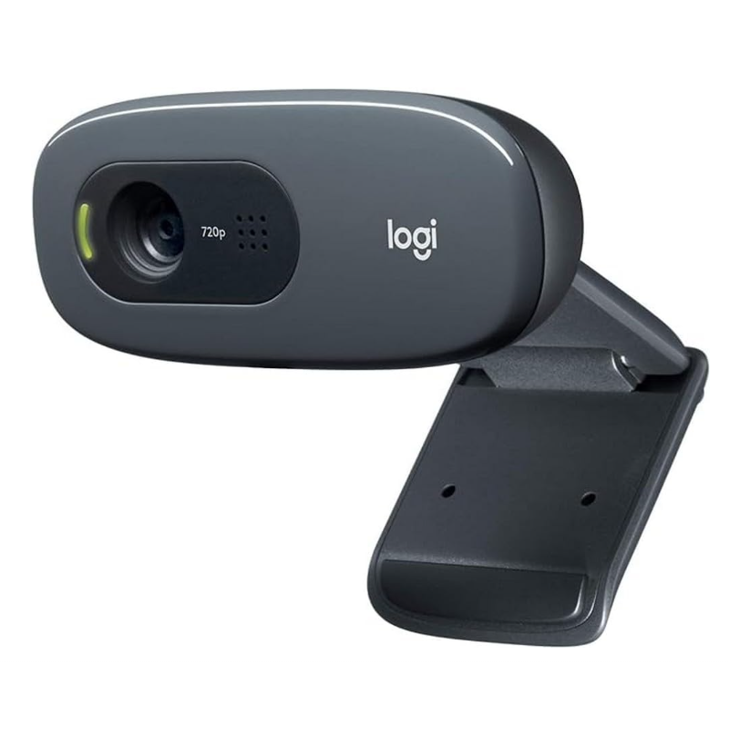 Logitech C270 Widescreen HD Webcam - Black